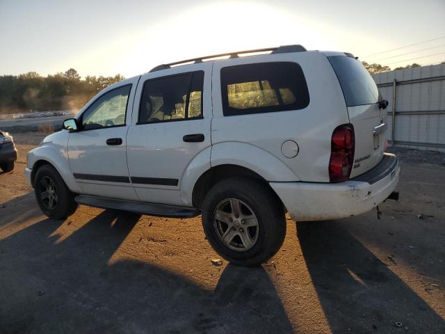 DODGE DURANGO SL 2006 white  gas 1D4HD48N06F106200 photo #3