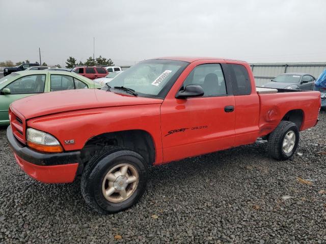 DODGE DAKOTA 1998 red  gas 1B7GG22X1WS598712 photo #1