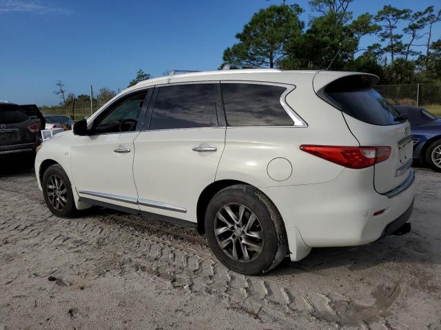 INFINITI QX60 2014 white  gas 5N1AL0MM0EC552513 photo #3