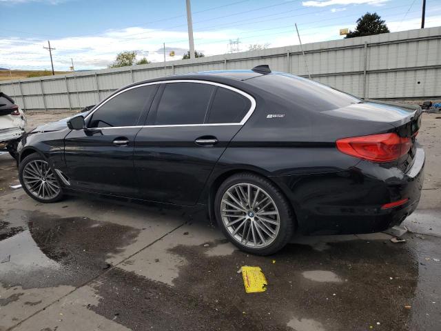 BMW 530XE 2018 black  hybrid engine WBAJB1C58JB084955 photo #3