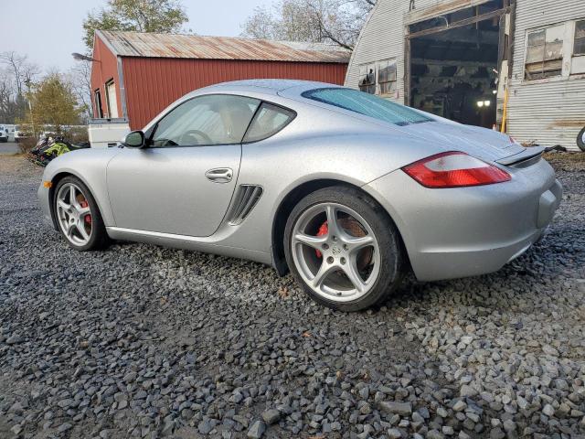 PORSCHE CAYMAN S 2006 silver  gas WP0AB29836U781908 photo #3