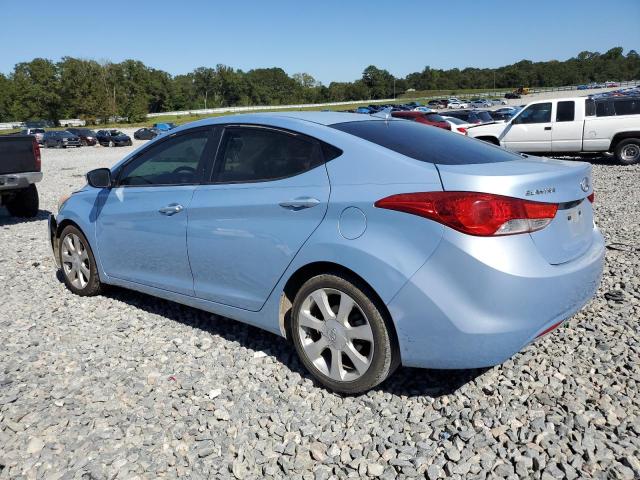 HYUNDAI ELANTRA GL 2011 blue sedan 4d gas KMHDH4AE5BU123148 photo #3