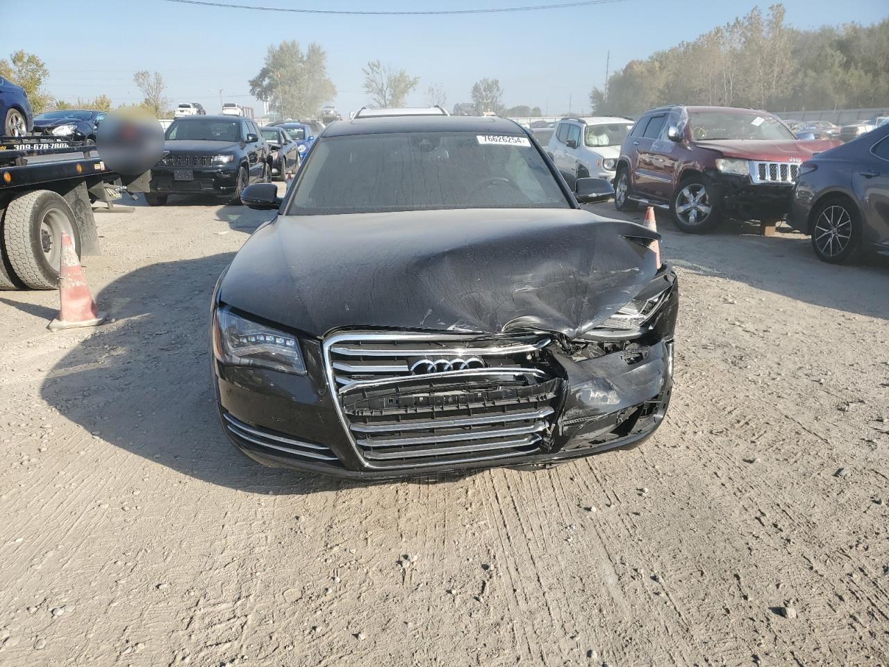 Lot #3009124317 2014 AUDI A8 L QUATT