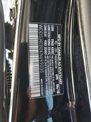 VIN WDDSJ4EB0KN699035 2019 MERCEDES-BENZ CLA-CLASS no.12