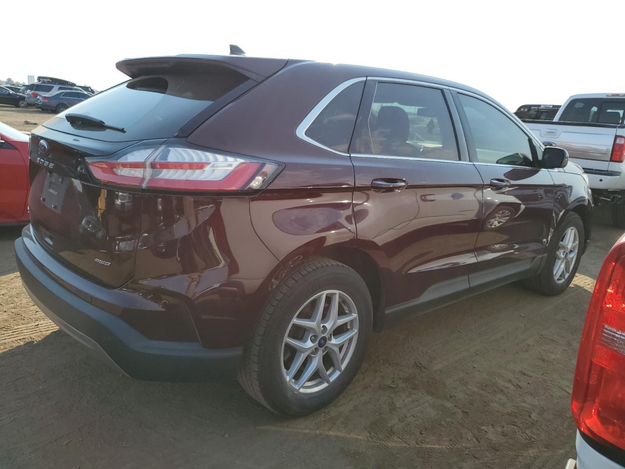 Lot #2960316762 2021 FORD EDGE SEL