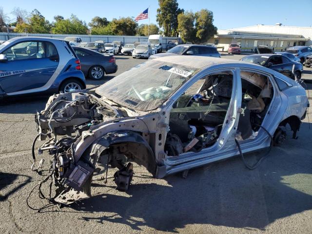 HONDA CIVIC LX 2017 silver sedan 4d gas 2HGFC2F64HH527072 photo #1