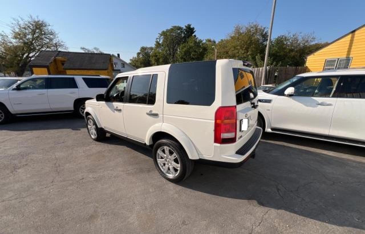 LAND ROVER LR3 HSE 2009 white 4dr spor gas SALAG25499A511634 photo #4