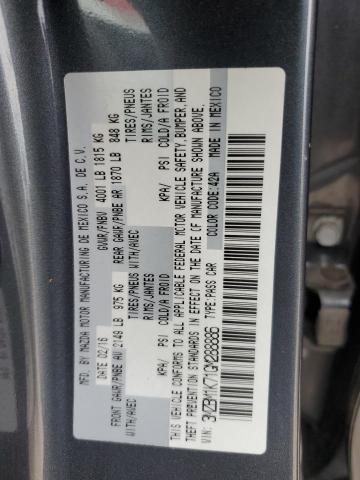 VIN 3MZBM1K71GM288886 2016 Mazda 3, Sport no.14