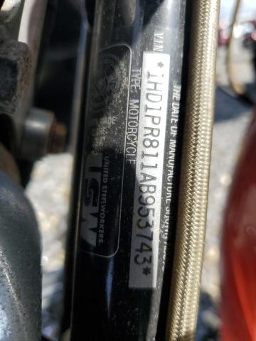 2010 HARLEY-DAVIDSON FLHTCUSE5 1HD1PR811AB953743