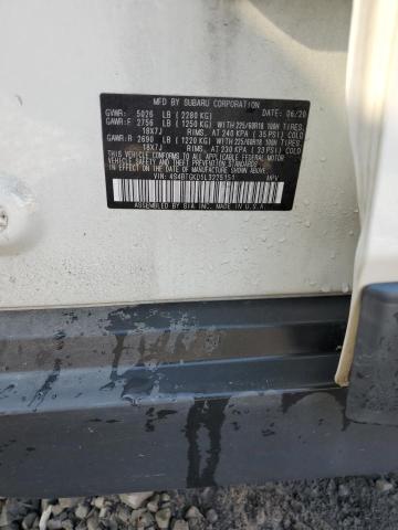 2020 SUBARU OUTBACK ON 4S4BTGKD5L3225151