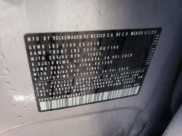 2023 VOLKSWAGEN TIGUAN SE - 3VVCB7AX7PM058451