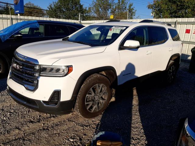 GMC ACADIA SLE 2021 white  gas 1GKKNRLS2MZ209354 photo #1