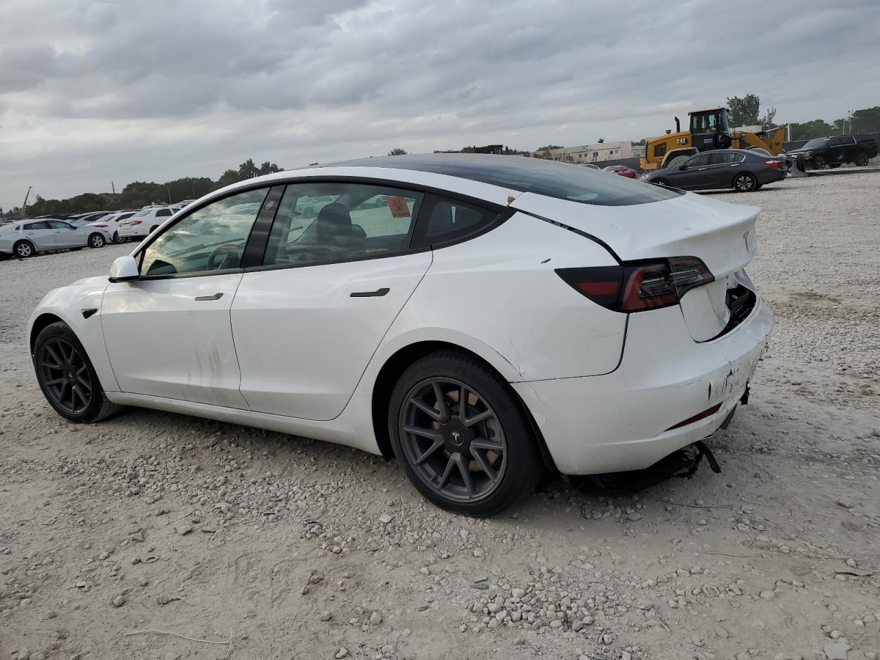 Lot #3027013829 2023 TESLA MODEL 3