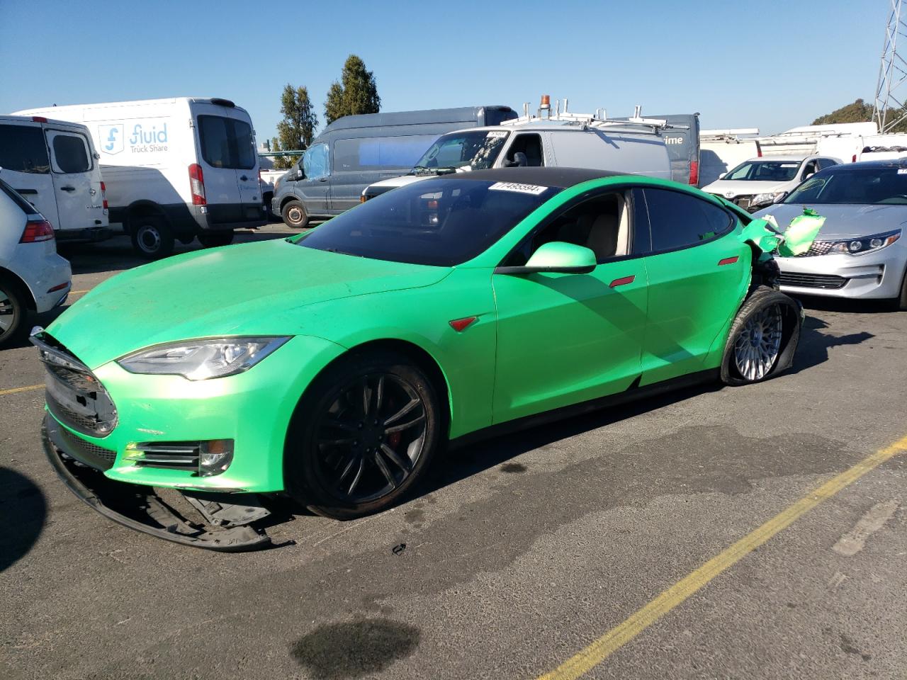 Lot #3029750254 2013 TESLA MODEL S