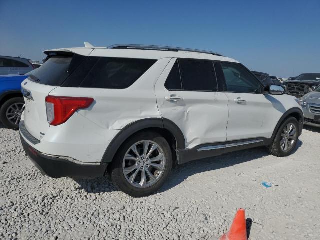 FORD EXPLORER L 2020 white  gas 1FMSK8FH6LGC04243 photo #4