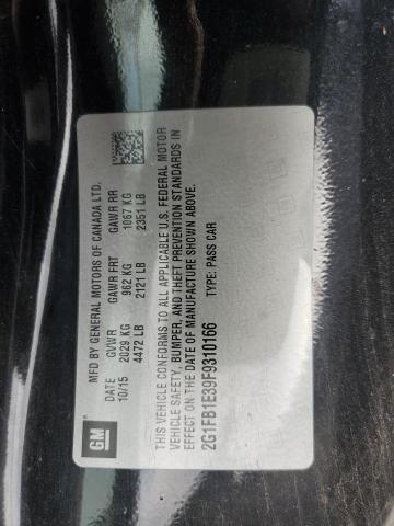2015 CHEVROLET CAMARO LS - 2G1FB1E39F9310166