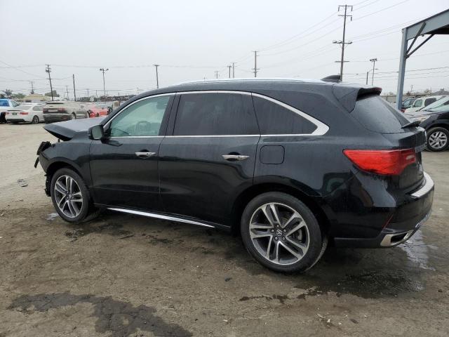 ACURA MDX ADVANC 2017 black  gas 5FRYD4H84HB041333 photo #3