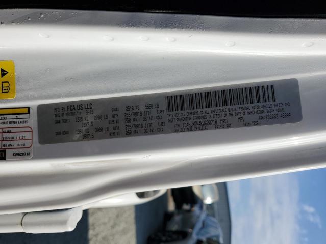 2019 JEEP WRANGLER U - 1C4HJXEN4KW620718