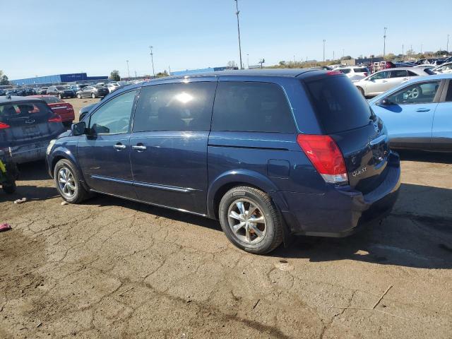 NISSAN QUEST S 2008 blue sports v gas 5N1BV28U68N110235 photo #3