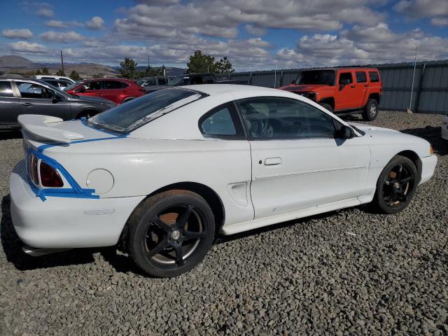 FORD MUSTANG 1997 white  gas 1FALP4043VF180541 photo #4