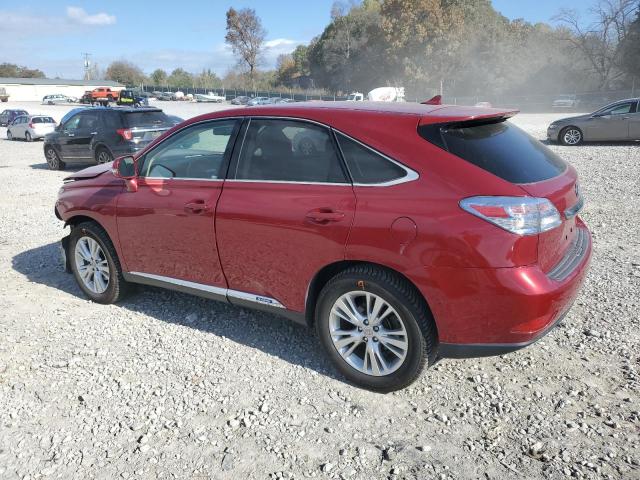 LEXUS RX 450H 2012 burgundy 4dr spor hybrid engine JTJZB1BA1C2408641 photo #3