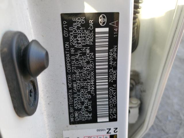 2019 TOYOTA C-HR XLE - JTNKHMBXXK1057124