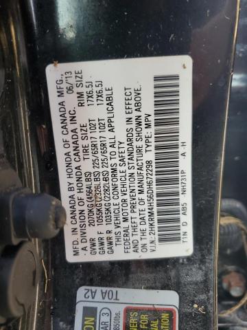 VIN 2HKRM4H56DH672298 2013 Honda CR-V, EX no.14