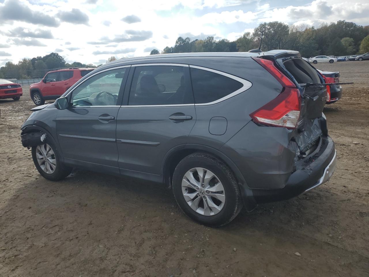 Lot #2955437531 2014 HONDA CR-V EXL