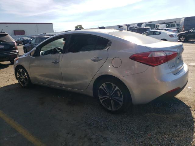 KIA FORTE EX 2016 gray sedan 4d gas KNAFZ4A85G5490201 photo #3