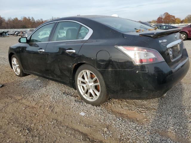 NISSAN MAXIMA S 2012 black  gas 1N4AA5AP0CC836975 photo #3