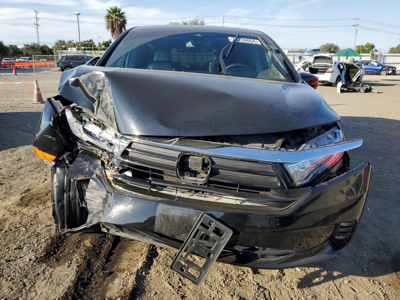 Lot #2976564579 2021 HONDA ODYSSEY TO