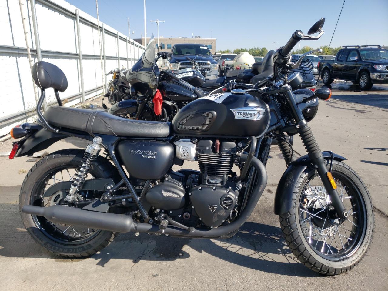 Lot #2921814527 2018 TRIUMPH MOTORCYCLE BONNEVILLE