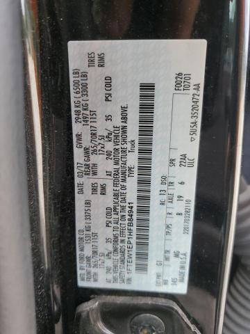 2017 FORD F150 SUPER - 1FTEW1EP1HFB84941