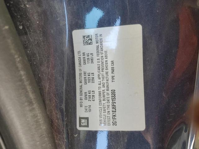 2015 CHEVROLET CAMARO 2SS 2G1FK1EJ6F9153260