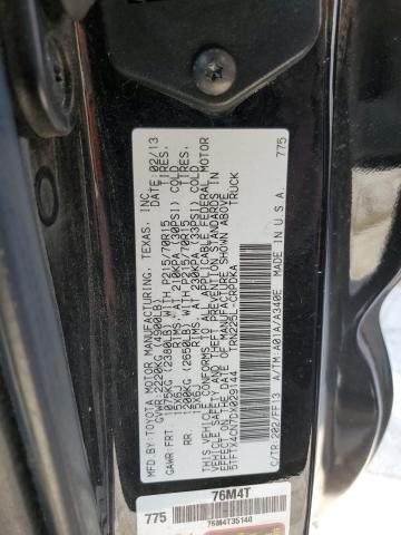 VIN 5TFTX4CN7DX029144 2013 Toyota Tacoma, Access Cab no.12