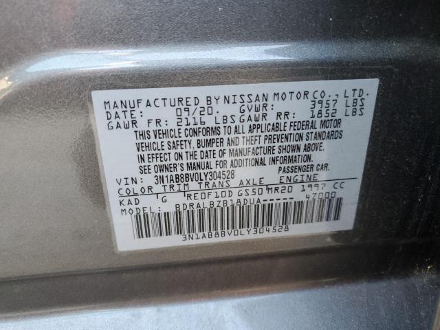 2020 NISSAN SENTRA S - 3N1AB8BV0LY304528