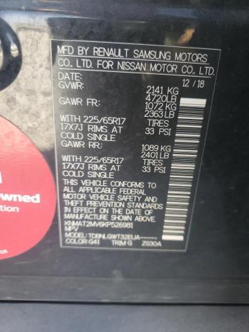 2019 NISSAN ROGUE S - KNMAT2MV6KP526981