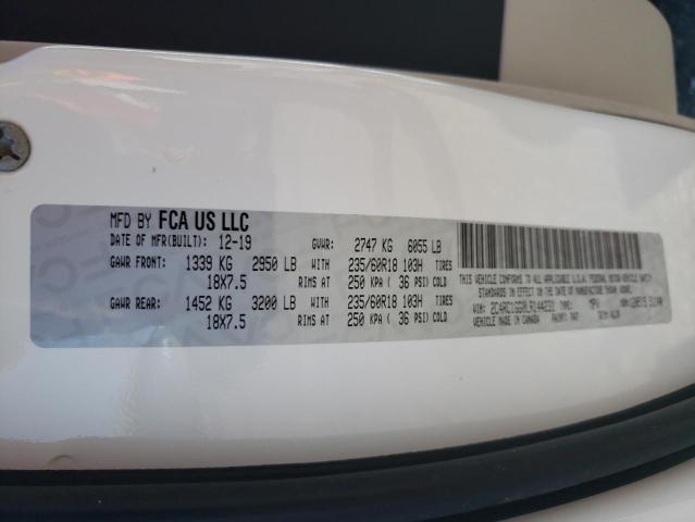 2020 CHRYSLER PACIFICA L - 2C4RC1GG0LR144231