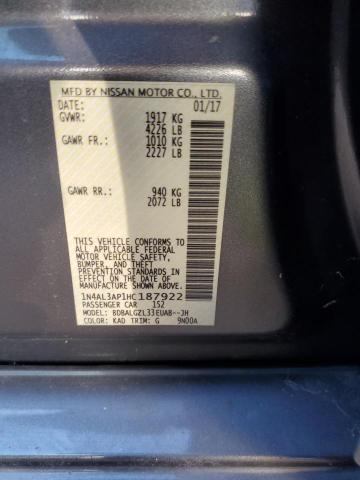 2017 NISSAN ALTIMA 2.5 - 1N4AL3AP1HC187922