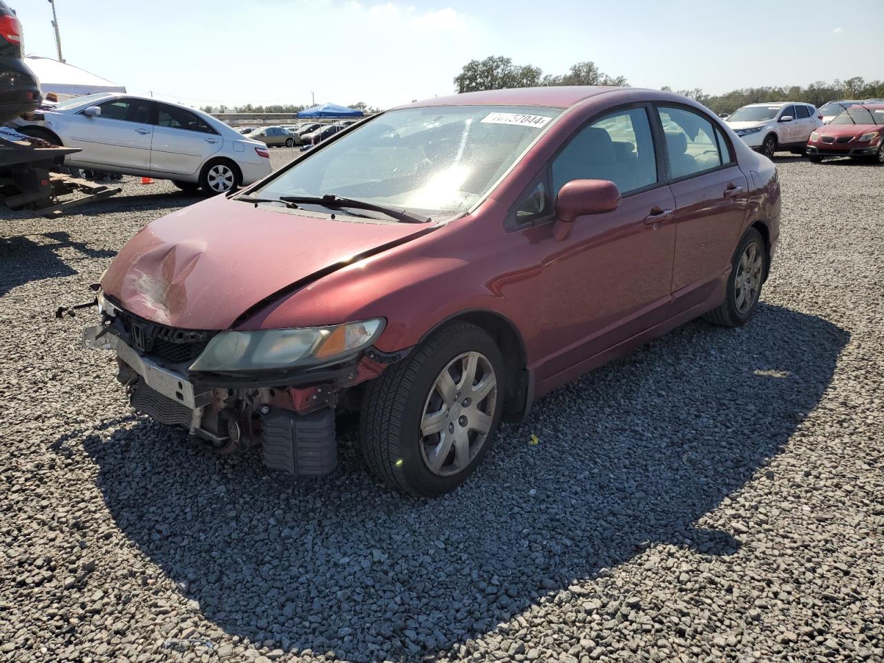 Lot #3030719144 2009 HONDA CIVIC LX