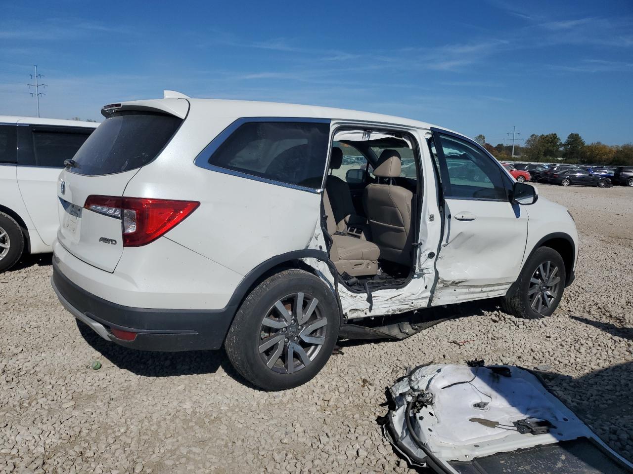 Lot #2991391953 2021 HONDA PILOT EXL