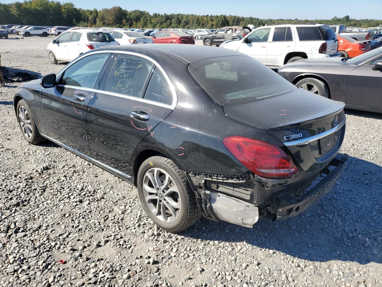 Lot #2960076111 2017 MERCEDES-BENZ C 300 4MAT