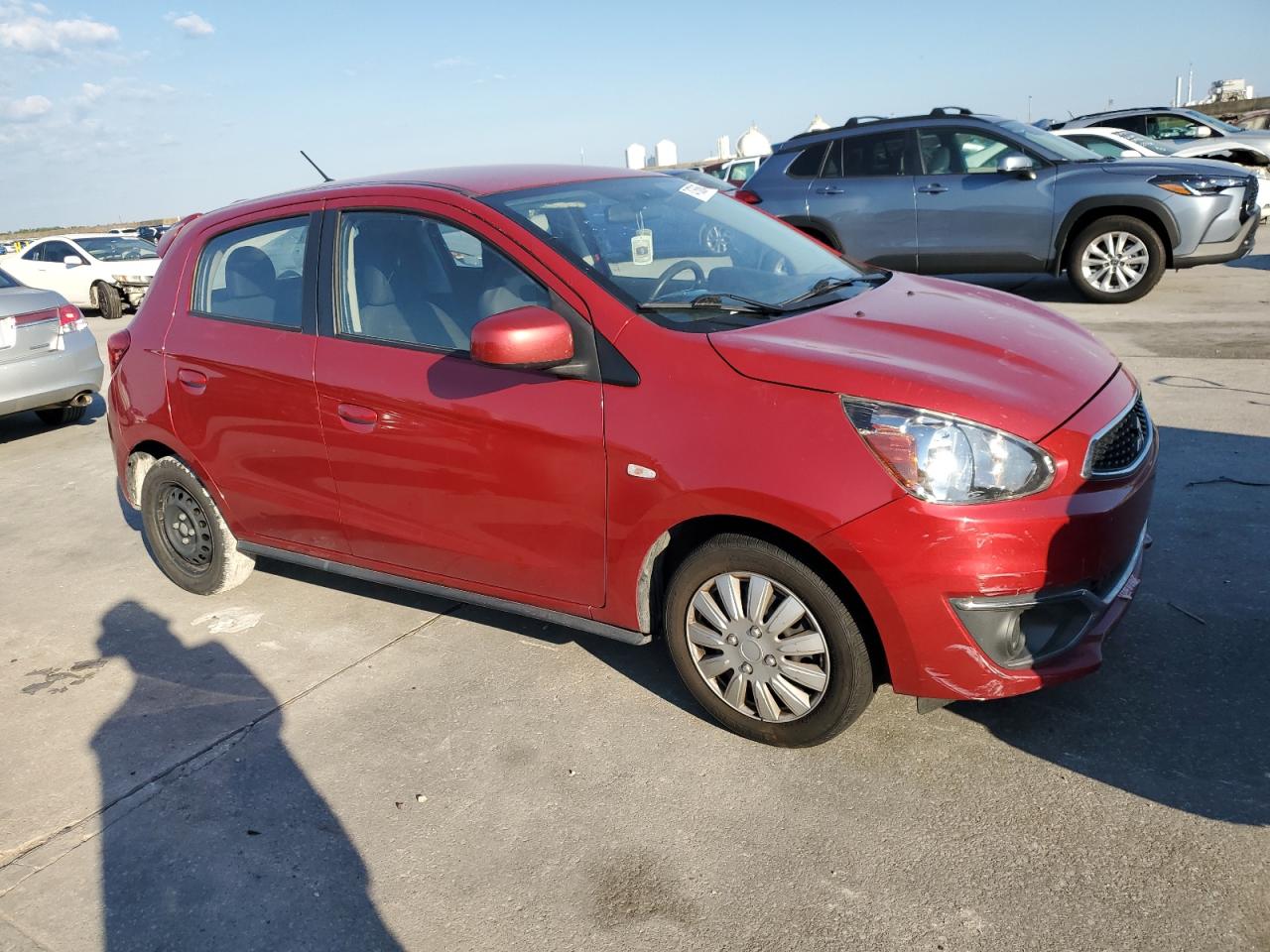 Lot #2994148257 2020 MITSUBISHI MIRAGE ES