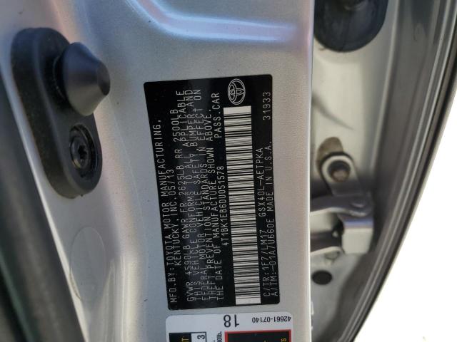 VIN 4T1BK1EB6DU051578 2013 TOYOTA AVALON no.12