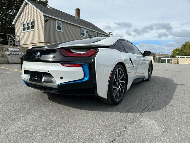 BMW I8 2015 white coupe hybrid engine WBY2Z2C53FV392080 photo #4