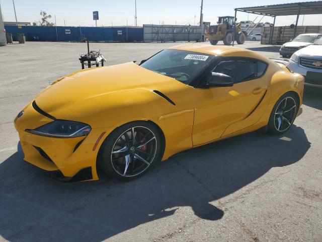 TOYOTA SUPRA BASE 2022 yellow  gas WZ1DB0C00NW052953 photo #1