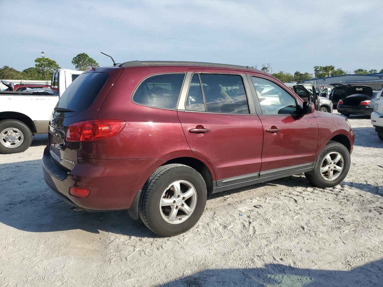 Lot #2909940075 2008 HYUNDAI SANTA FE G