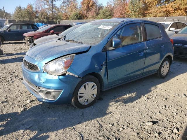 MITSUBISHI MIRAGE ES 2018 blue  gas ML32A3HJ9JH014182 photo #1