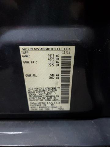 2017 NISSAN ALTIMA 2.5 - 1N4AL3AP4HC155353