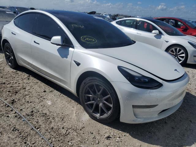 VIN 5YJ3E1EA6MF047210 2021 Tesla MODEL 3 no.4